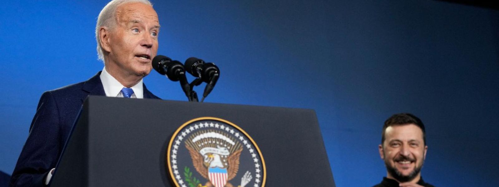 Biden calls Ukraine's Zelenskyy 'President Putin'